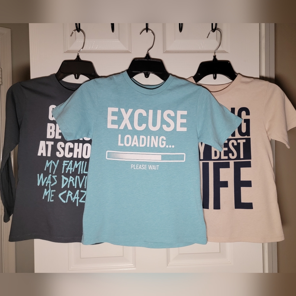 Bundle of 3 boys shirts